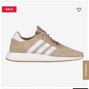 adidas Originals I-5923 , gold / tan sneakers